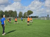 Training S.K.N.W.K. 2, 3 en JO19-1 van zaterdag 14 oktober 2023 (75/116)